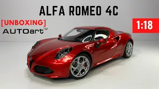 AUTOart 1/18 Alfa Romeo 4C [Unboxing]