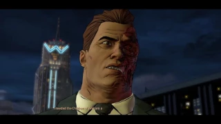 Batman episode 4 going to talk to Harvey/Two face as Bruce