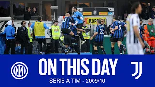 ON THIS DAY | INTER 2-0 JUVENTUS| 2009/10 SERIE A TIM ⚫🔵🇮🇹