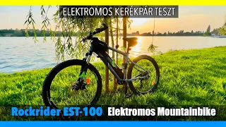 Rockrider EST-100 Az egyik legolcsóbb E-Mountainbike, hatótáv teszt! #ebike #rockrider