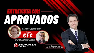 Entrevista com Aprovados - Exame CFC com Feliphe Araujo e aprovados Gledyanne e Emerson