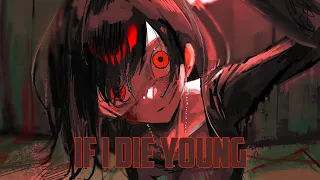 Nightcore - If I Die Young (Rock version + lyrics)