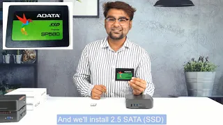 Fixed 2.5 SATA (SSD) & M SATA (SSD) in AK2 MINI PC | ACEPC CLASS 07 | Best MINI PC in 2020