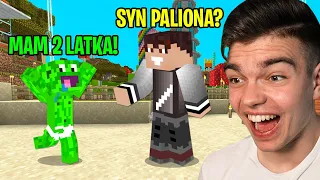 MAM 2 LATKA TROLL NA WOJANIE w Minecraft! (udaję swojego syna)