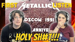 METALLICA | WIFE FIRST TIME REACTION to Harvester of Sorrow LIVE in Moscow 1991!!!!