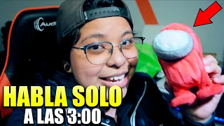 MI MUÑECO MALDITO DE AMONG US HABLA Y CAMINA SOLO A LAS 3:00 AM 😱 | Tuvimos miedo... | Pathofail