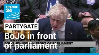 BoJo in front of parliament: UK PM faced grilling over 'partygate' • FRANCE 24 English