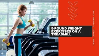 5 Pound Dumbbell - Weight Exercises on a Treadmill