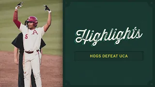 Razorback Baseball: Highlights, Hogs defeat UCA