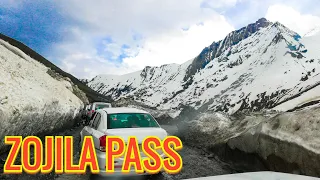 Zojila Pass | Driving through World's Most Dangerous Road | Kargil - Life on the edge | Deadliest Hi