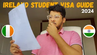 Ireland Student Visa Process 🇮🇪 | 2024 | Telugu