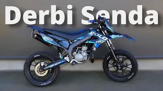 Derbi Senda TUNING STORY | 50cc supermoto project |