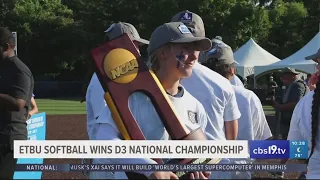 ETBU softball wins D-III national championship