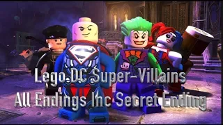 Lego DC Super Villains All Endings Inc Secret Ending 1080p 60 fps