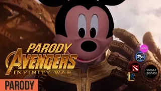Parody Marvel's Avengers : Infinity War (Parody Trailer)