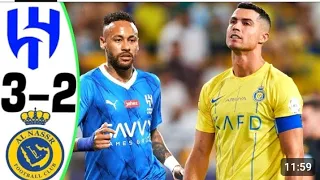 Al Nassr vs Al Hilal 3-2 - RONALDO vs NEYMAR - All Goals and Highlights 2023