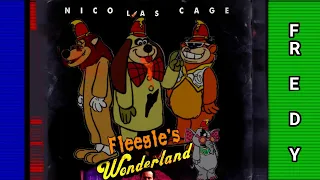 Willys Wonderland cover with banana splits movie but its animated