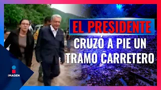 López Obrador estuvo en Acapulco tras el paso del huracán Otis | Noticias con Francisco Zea