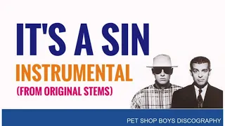 It's a Sin - Pet Shop Boys - Instrumental HD (from original stems)