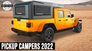 Best Pickup Campers and Truck-Bed Toppers: New and Trusted Models of 2022
