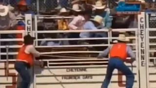 lane frost Cheyenne frontier days july 30th 1989