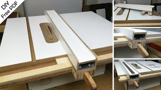 Table Saw Fence System (Simple Design) / DIY Fence