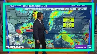 Tracking the Tropics: Disturbance off of Africa low chance for development; no threat to Florida