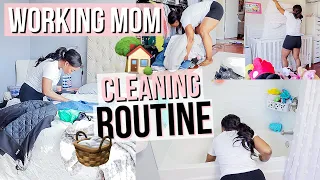 WORKING MOM WEEKLY CLEANING ROUTINE CLEAN WITH ME SPRING 2020 | SPEED CLEANING MOTIVATION Nia Nicole