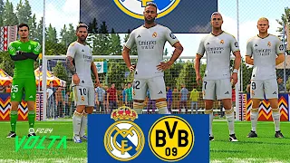 FC 24 Volta - Messi , Ronaldo , Neymar , Haaland - Real Madrid Vs Dortmund - PS5 4K