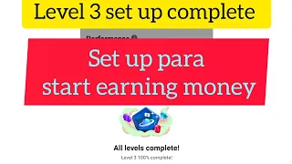 level 3 set up facebook