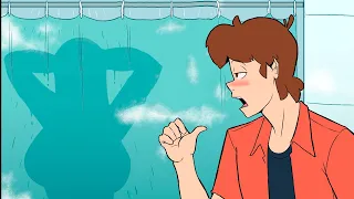 Hot shower after Monster Hunt | Gravity Falls Comic Dub