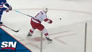 Nino Niederreiter Floats Backhand Shot Past Igor Shesterkin To Score