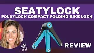 FoldyLock Compact Folding Bike Lock - Award Winning Patented Lightweight High Security REVIEW