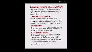 Powers and  functions of supreme court of India