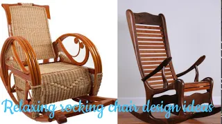 Relaxing rocking chair design ideas