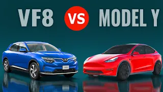 Tesla MODEL Y vs. VinFast VF8