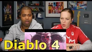 Diablo 4 - Official Announcement Cinematic Trailer (Jane and JV REACTION 🔥)