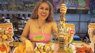 Pattaya Street Food, Best Night Market in Pattaya,Thailand 2024