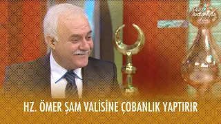 Hz. Ömer, Şam valisine çobanlık yaptırır - Nihat Hatipoğlu ile Dosta Doğru 27. Bölüm