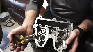 F650GS BMW motorcycle top end rebuild. F650GS timing