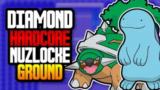 Can I Beat a Hardcore Nuzlocke With Only Ground Types in Pokemon Diamond?