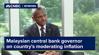 Malaysian central bank governor discusses country's moderating inflation