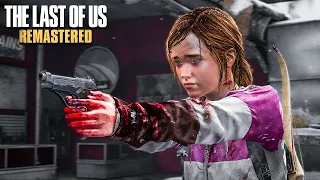 The Last of Us Remastered - Stealth & Aggressive Kills | Little Girl ( Grounded / No Damage ) 4K