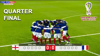 PES - ENGLAND vs FRANCE 1/4 FINAL - Penalty Shootout - FIFA World Cup 2022 Qatar - Gameplay PC