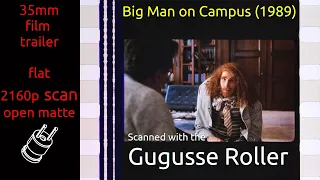 Big Man on Campus (1989) 35mm film trailer, flat open matte, 2160p