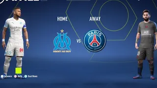 FIFA 22 |  PSG  VS Marseille PC GAMEPLAY | Ligue 1 2021/22