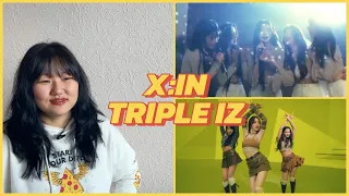 Реакция на X:IN 'NEVER SORRY' и Triple iz - Halla | REACTION TO X:IN AND TRIPLE IZ