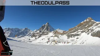 Breuil-Cervinia, Theodulpass to Cervinia, Piste 6 and 5