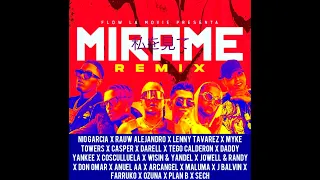 Nio García, Rauw Alejandro, Lenny Tavárez - Mirame (Full Remix) Ft.  Tego Calderón, Daddy Yankee...