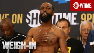 Gary Russell Jr. vs. Mark Magsayo: Official Weigh-In | SHOWTIME CHAMPIONSHIP BOXING